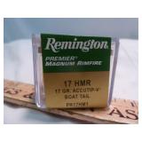 Remington Premier 17 HMR 17gr Accu-Tip Ammo 50rds