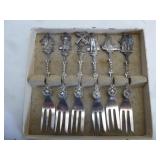Vintage Holland Silver Plate Souvenir Fork Set
