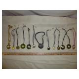 Artist Made Abalone - Shell - Resin Necklaces NOS