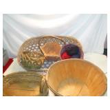 Decorator Baskets & Yarn