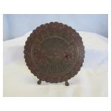 1945 to 1982 Vintage Brass Perpetual Desk Calendar