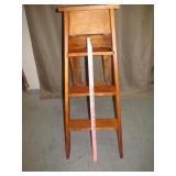 Hand Made Wood Pantry / Library Ladder