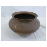 Vintage Large Hammered Copper Pot