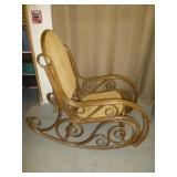 Oversize Bentwood Thonet Style Rocking Chair