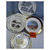 Utopia, Hondo, Alamo, Atascosa Collector Plates