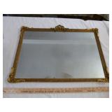 Vintage French Provencial Gold Gilt Frame Mirror