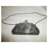 Vintage English Silver Plate Lady's Evening Clutch
