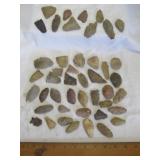 Knapped Flint Tools & Points - Texas Artifacts