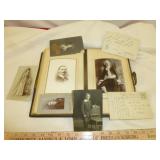 Early 1900's Postcards & Cabinet Cards In Album