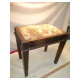 Vintage Sewing Bench / Piano Stool