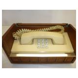 1970's 'Stowaway' Wood Case Touch Tone Phone