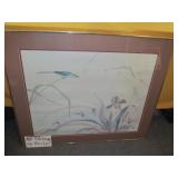 Hero Nim Chinoserie Framed Art Print