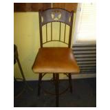 Lone Star Western Metal Swivel Bar Stool