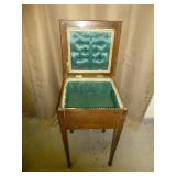 Early 20th Century Wood Sewing Work Table