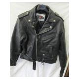 ZR Leather Motorcycle Jacket - Size 44
