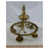 Vintage Solid Brass 5 Light Chandelier