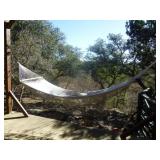 Woven Hammock with Hang Chains
