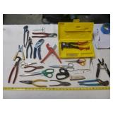 Channel Locks, Pliers, Shears, Pop Rivet, Cutters