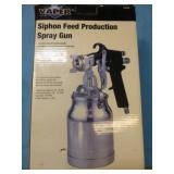 Vaper Siphon Feed Production Air Spray Gun - Unsed
