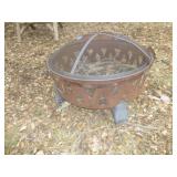 Steel Outdoor Fire Pit - 30" Diameter
