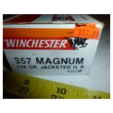 Winchester 357 Magnum 158gr JHP Ammunition 50rd
