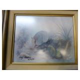 Night Critter Betty Allison Framed Signed Print