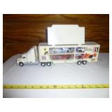 1995 Exxon Race Car Carrier Model Truck