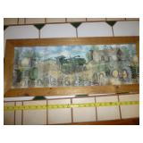 John Deere Tractors Corrugated Metal Wall Art