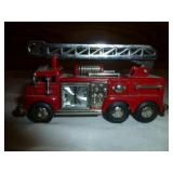 Timex Die Cast Fire Truck Miniature Desk Clock