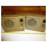 2pc Arvin Compact Electric Space Heaters
