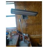 Vintage Steel Goose Neck Fluorescent Work Lamp