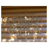 Mid Century Wrought Iron Large Wall Hang