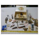 Vintage Small Collectibles - Cigar Box Lot