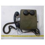 US Navy WW II Kellogg Switchboard Crank Telephone