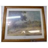 Back Home - Nelson Rhodes Signed Framed Art Print