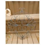 Vintage Wrought Iron Large Wall Decor