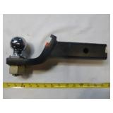 Steel Receiver Hitch Insert with 2" Trailer Ball