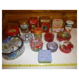 Advertising & Holiday Tin Collection Some Vintage