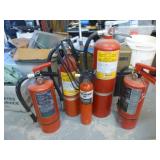 5pc Fire Extinguishers