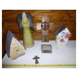 Press Metal & Wood Garden Decor & Birdhouses
