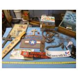 Collectibles, Cigar Boxes, Crosses, Solar Radio++