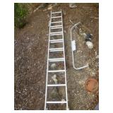 Louisville 16ft Aluminum Extension Ladder & Brace