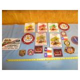 Exxon - Firefighter - NASA - Navy Patches