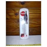 Coca-Cola Metal 16" Thermometer - No Shipping