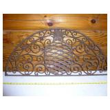 Cast Metal Pineapple Door Fan / Door Mat