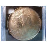 1991 American Silver Eagle 1oz .999 Fine Silver