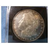 1886-P US Morgan Silver Dollar