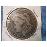 1896-O US Morgan Silver Dollar