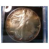 1989 American Silver Eagle 1oz .999 Fine Silver