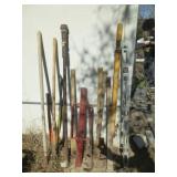 12pc Lawn & Garden Tools / T-Post Driver / Etc